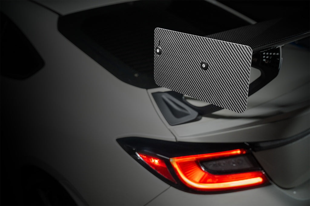Verus - Bottom Mount UCW Rear Wing Kit - Subaru BRZ/Toyota GR86 (ZN8/ZD8) - A0790A for 2022-2025 Subaru BRZ - front view