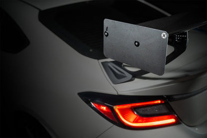Verus - Bottom Mount UCW Rear Wing Kit - Subaru BRZ/Toyota GR86 (ZN8/ZD8) - A0790A for 2022-2025 Subaru BRZ - angle view