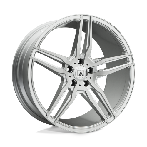 Asanti Black ABL-12 ORION Brush Silver W/ Carbon Inserts 19x9.5 +45 5x120mm 74.1mm