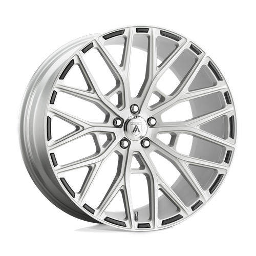 Asanti Black ABL-21 LEO Brushed Silver 22x10.5 +35 5x120mm 74.1mm