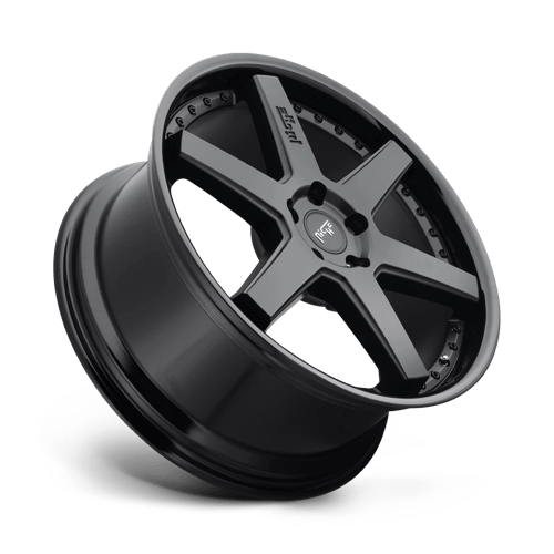 Niche M192 ALTAIR Gloss Black Matte Black 20x9 +18 5x115mm 71.5mm