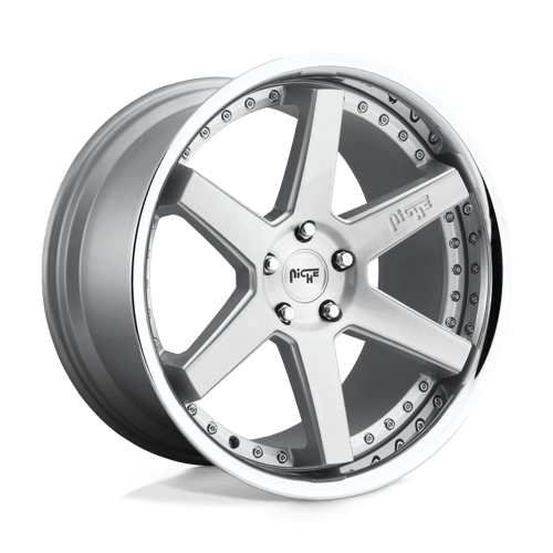 Niche M193 ALTAIR Gloss Silver 20x10.5 +35 5x120mm 72.6mm