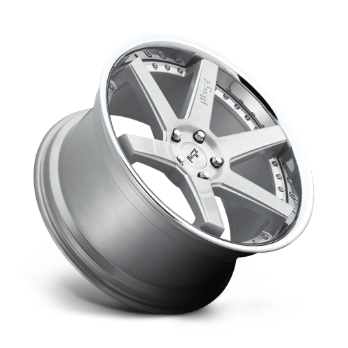 Niche M193 ALTAIR Gloss Silver 20x10.5 +35 5x120mm 72.6mm