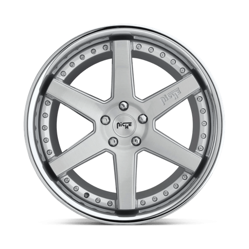 Niche M193 ALTAIR Gloss Silver 20x10.5 +35 5x120mm 72.6mm