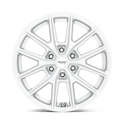 American Racing AR945 Hyper Silver 17x8 +35 6x120mm 66.9mm