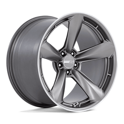 American Racing TTF Matte Anthracite W/ Machined L 20x9.5 +15 5x120mm 74.1mm