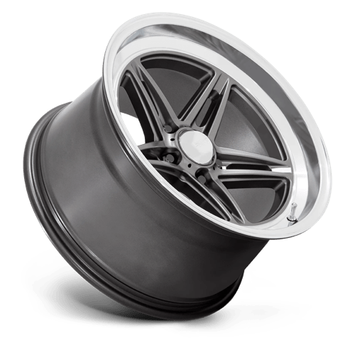 American Racing VN514 GROOVE Anthracite W/ Diamond Cut Lip 18x8 0 5x127mm 78.1mm