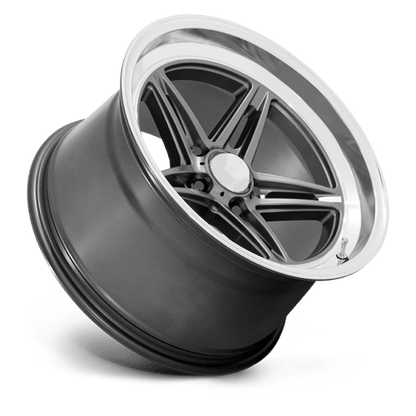 American Racing VN514 GROOVE Anthracite W/ Diamond Cut Lip 18x8 0 5x127mm 78.1mm
