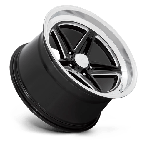 American Racing VN514 GROOVE Gloss Black W/ Diamond Cut Lip 18x7 0 5x120.65mm 72.6mm