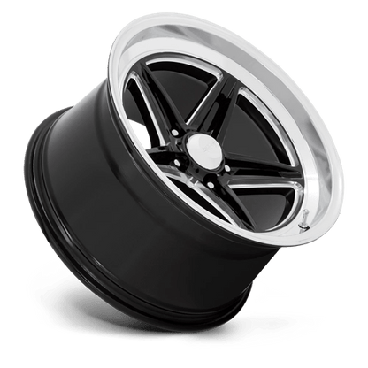 American Racing VN514 GROOVE Gloss Black W/ Diamond Cut Lip 18x7 0 5x120.65mm 72.6mm