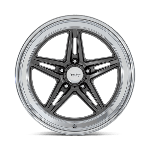 American Racing VN514 GROOVE Anthracite W/ Diamond Cut Lip 20x10 -20 5x127mm 78.1mm