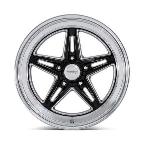 American Racing VN514 GROOVE Gloss Black W/ Diamond Cut Lip 20x10 +6 5x127mm 78.1mm