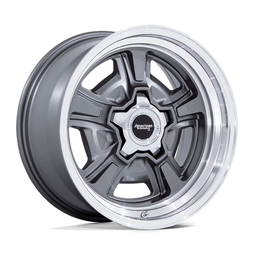 American Racing VN517 MARAUDER Anthracite W/ Diamond Cut Lip 22x10 +6 5x120.65mm 72.6mm