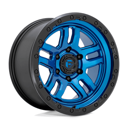 Fuel Offroad D790 AMMO Blue W/ Black Lip 17x9 -12 5x127mm 71.5mm