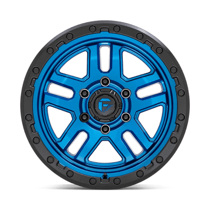 Fuel Offroad D790 AMMO Blue W/ Black Lip 17x9 -12 6x135mm 87.1mm