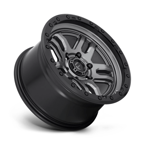 Fuel Offroad D701 AMMO Matte Gunmetal Black Bead Ring 17x9 -12 5x127mm 71.5mm