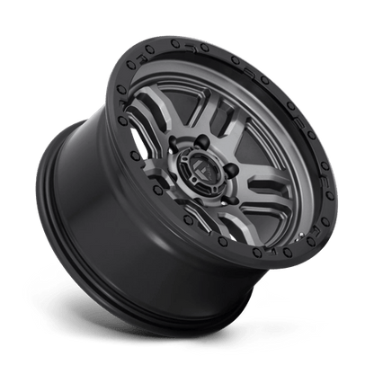 Fuel Offroad D701 AMMO Matte Gunmetal Black Bead Ring 18x9 +20 6x135mm 87.1mm