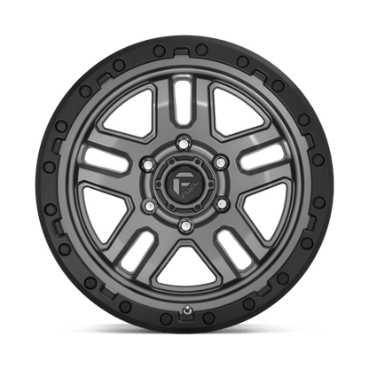 Fuel Offroad D701 AMMO Matte Gunmetal Black Bead Ring 18x9 +20 6x135mm 87.1mm