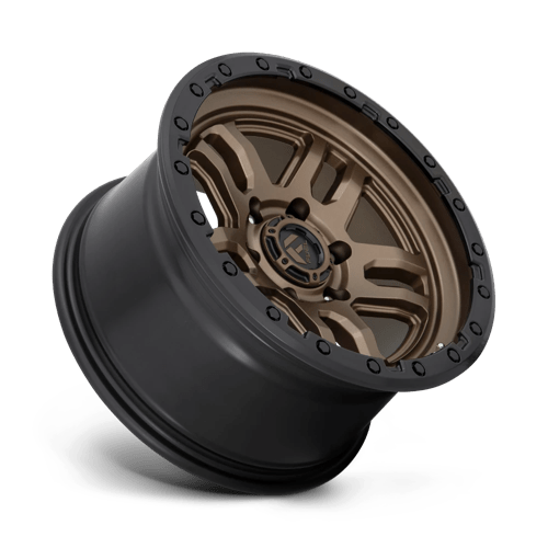 Fuel Offroad D702 AMMO Matte Bronze Black Bead Ring 18x9 +20 6x139.7mm 106.1mm