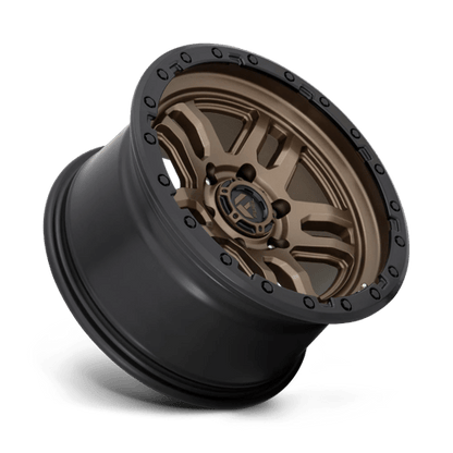 Fuel Offroad D702 AMMO Matte Bronze Black Bead Ring 17x9 -12 6x139.7mm 106.1mm