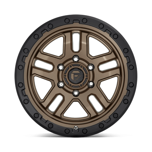 Fuel Offroad D702 AMMO Matte Bronze Black Bead Ring 17x9 +1 6x139.7mm 106.1mm