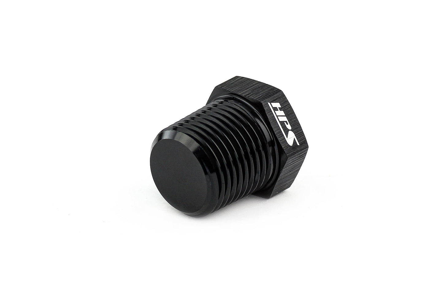HPS Performance 1/8 1/4 3/8 1/2 NPT Plug Aluminum Black