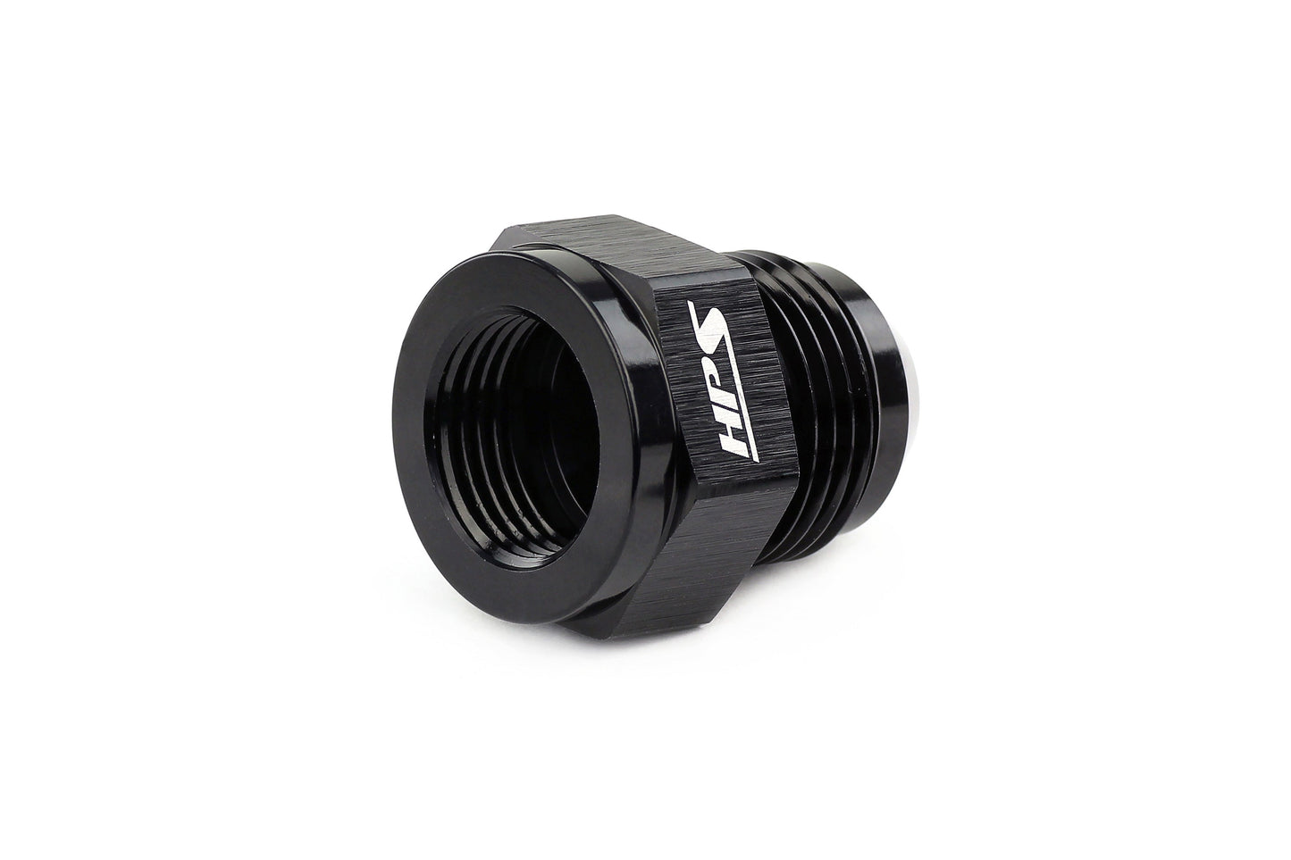 HPS Performance Female AN to Male AN Flare Expander Adapter, Aluminum, Black