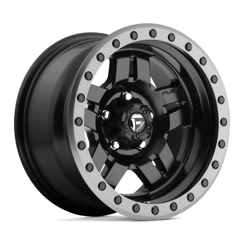 Fuel Offroad D557 ANZA Matte Black Gun Metal Ring 15x8 -18 5x114.3mm 72.6mm