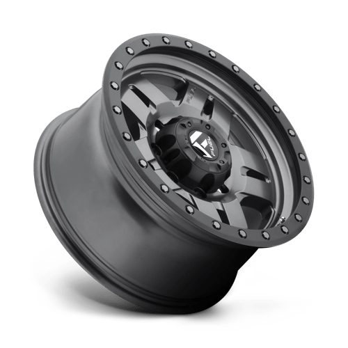 Fuel Offroad D558 ANZA Matte Gunmetal Black Bead Ring 17x8.5 -6 5x127mm 78.1mm