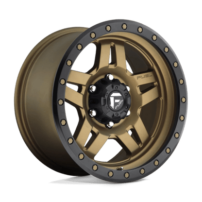 Fuel Offroad D583 ANZA Matte Bronze Black Bead Ring 17x8.5 -6 6x139.7mm 108mm