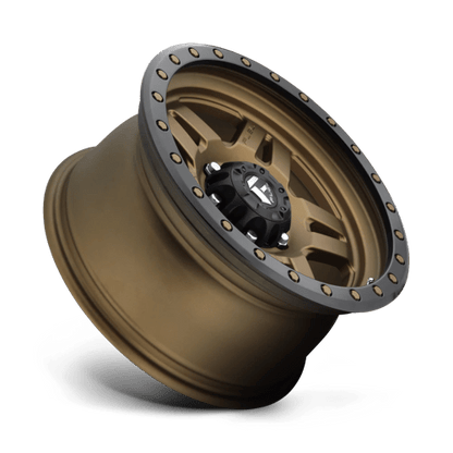 Fuel Offroad D583 ANZA Matte Bronze Black Bead Ring 17x8.5 -6 6x139.7mm 108mm