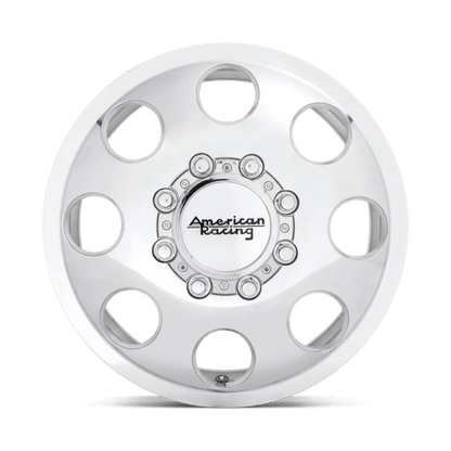 American Racing AR204 BAJA DUALLY Polished 17x6 +111 8x165.1mm 121.5mm