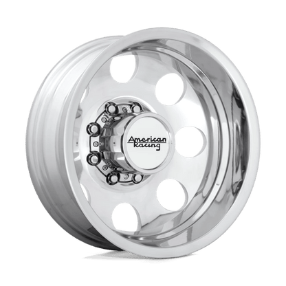 American Racing AR204 BAJA DUALLY Polished 17x6 -134 8x165.1mm 121.5mm