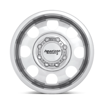 American Racing AR204 BAJA DUALLY Polished 16x6 -134 8x165.1mm 125.1mm