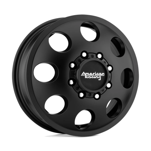 American Racing AR204 BAJA DUALLY Satin Black 17x6 +111 8x165.1mm 121.5mm