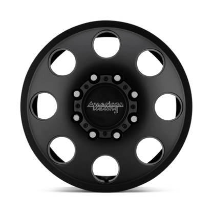 American Racing AR204 BAJA DUALLY Satin Black 17x6 +111 8x165.1mm 121.5mm