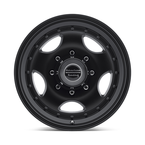 American Racing AR23 Satin Black W/ Clear Coat 15x7 -6 5x114.3mm 83.1mm