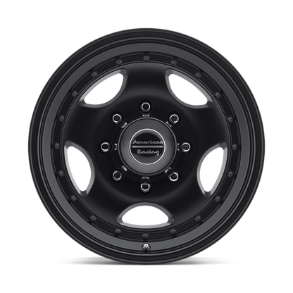American Racing AR23 Satin Black W/ Clear Coat 15x7 -6 5x114.3mm 83.1mm