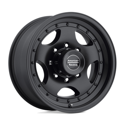 American Racing AR23 Satin Black W/ Clear Coat 15x7 -6 5x114.3mm 83.1mm