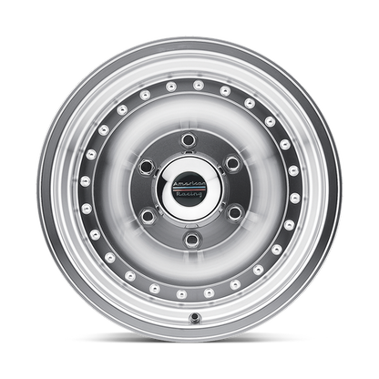 American Racing AR61 OUTLAW I Machined W/ Clear Coat 15x8 -19 5x114.3mm 83.1mm