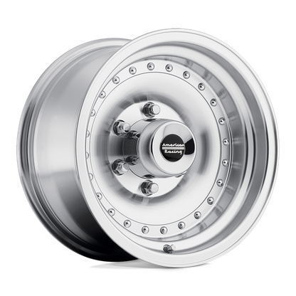 American Racing AR61 OUTLAW I Machined W/ Clear Coat 15x8 -19 5x127mm 83.1mm