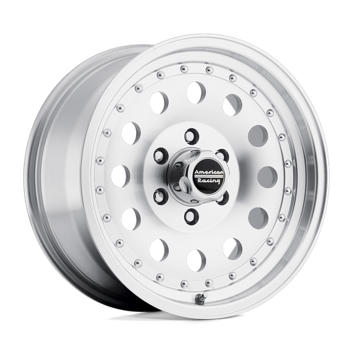 American Racing AR62 OUTLAW II Machined W/ Clear Coat 16x8 0 5x114.3mm 83.1mm