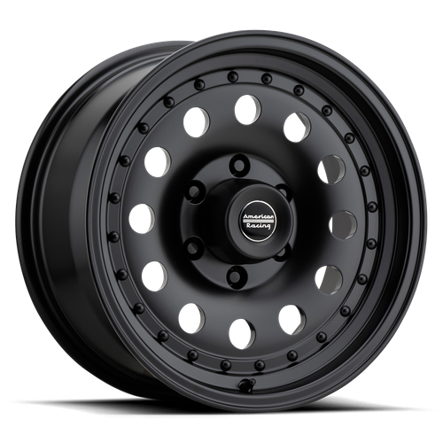 American Racing AR62 OUTLAW II Satin Black 17x8 0 5x127mm 83.1mm