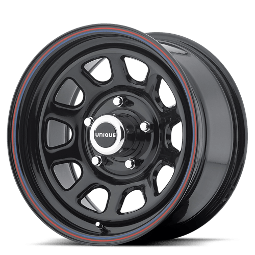 American Racing AR767 Gloss Black W/ Stripes 15x10 -38 5x139.7mm 108mm