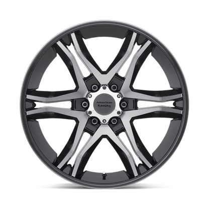 American Racing AR893 MAINLINE Gloss Black Machined 20x8.5 +35 6x135mm 87.1mm