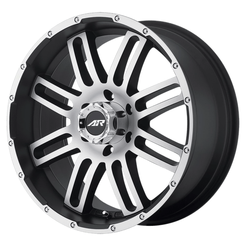 American Racing AR901 Satin Black Machined 20x9 +20 6x139.7mm 108mm
