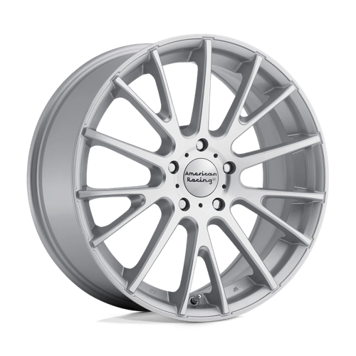 American Racing AR904 Silver Machined 16x7 +40 5x114.3mm 72.6mm