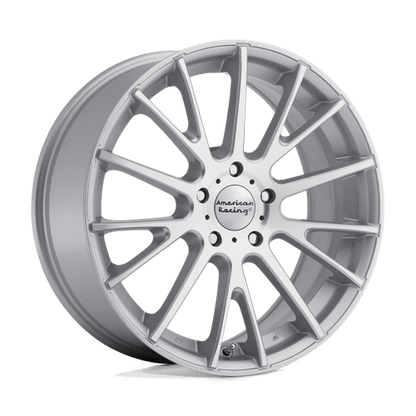 American Racing AR904 Silver Machined 16x7 +40 5x114.3mm 72.6mm