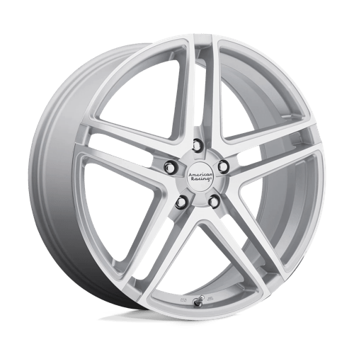 American Racing AR907 Silver Machined 18x8 +40 5x114.3mm 72.6mm