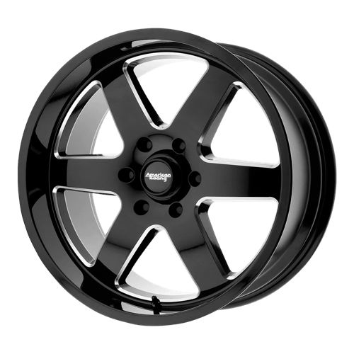 American Racing AR926 PATROL Gloss Black Milled 20x9 +12 5x127mm 83.1mm